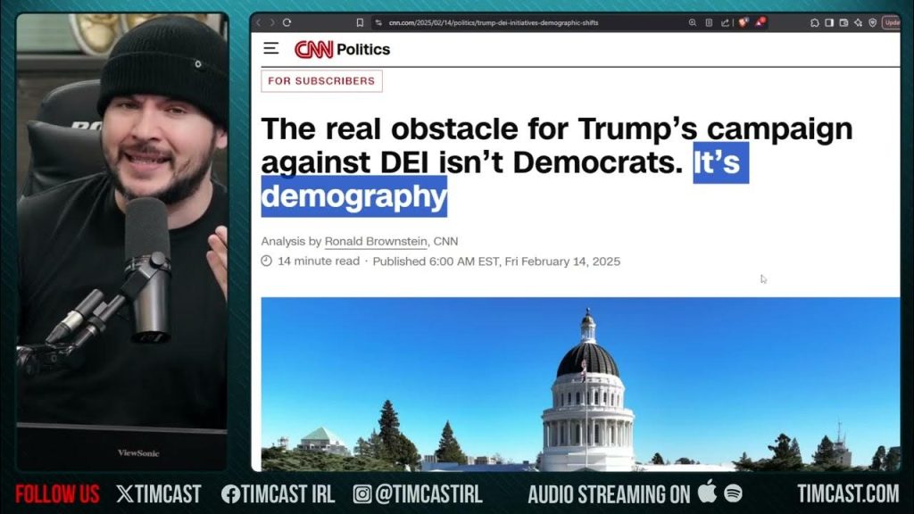 CNN Says Trump Will FAIL Because WHITE PEOPLE Are On The Decline