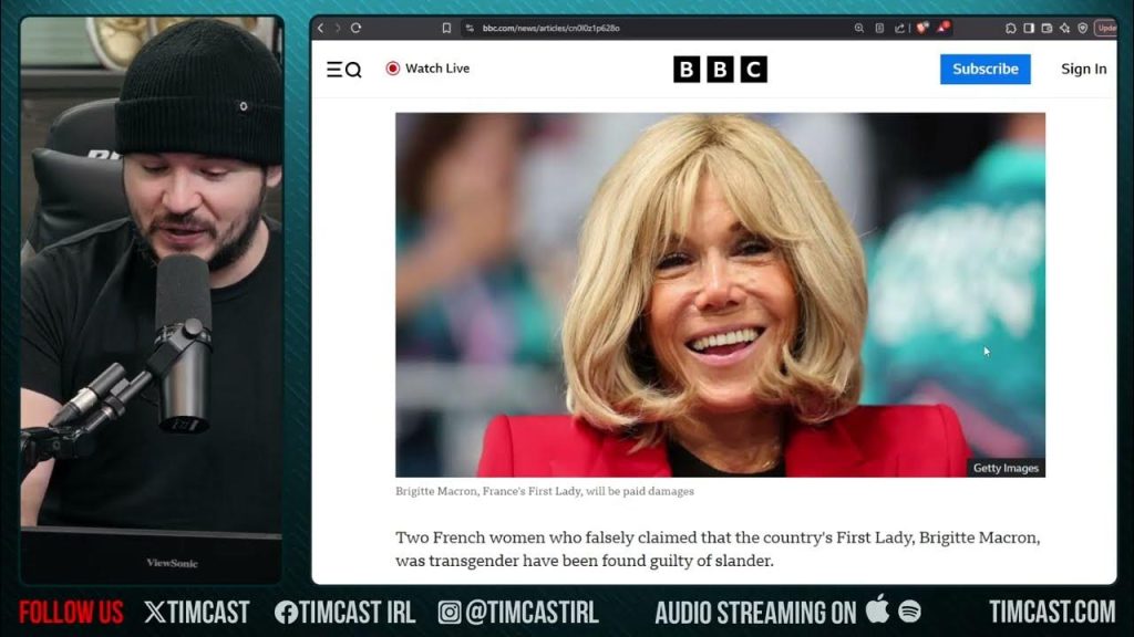 Candace Owens Says Trump Called Her Over Calling Macrons Wife A MAN In Hilarious Story