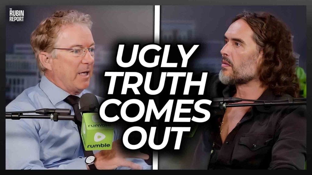 Rand Paul Makes Russell Brand Go Quiet with This Chilling Warning Rand Paul Makes Russell Brand Go Quiet with This Chilling Warning