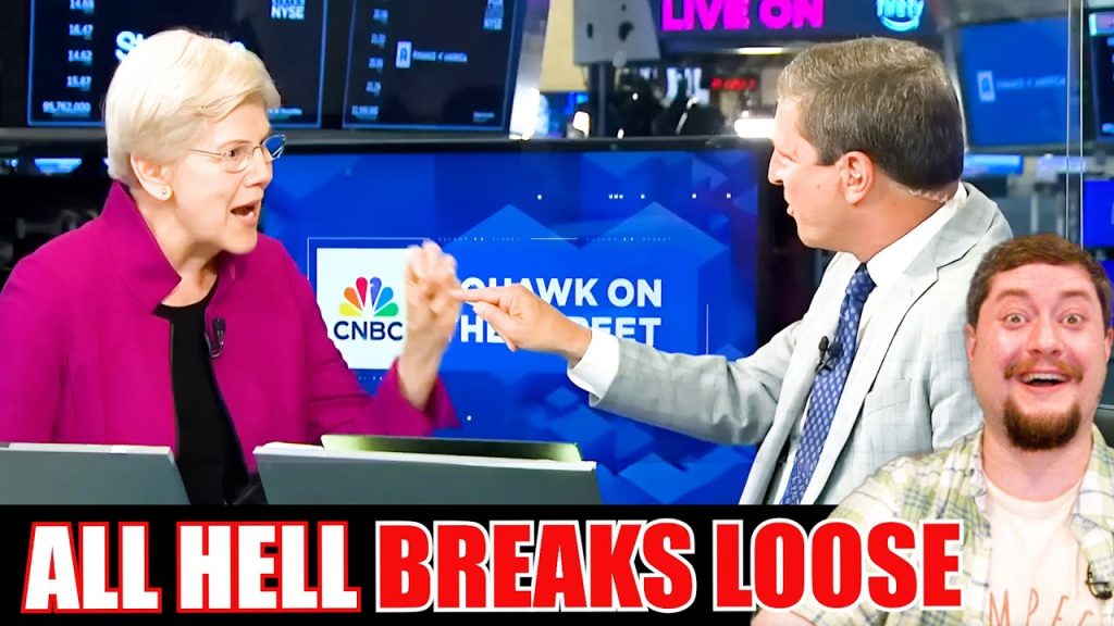 Pissed off CNBC Host LIGHTS UP Elizabeth Warren During Off-the-Rails Live Interview