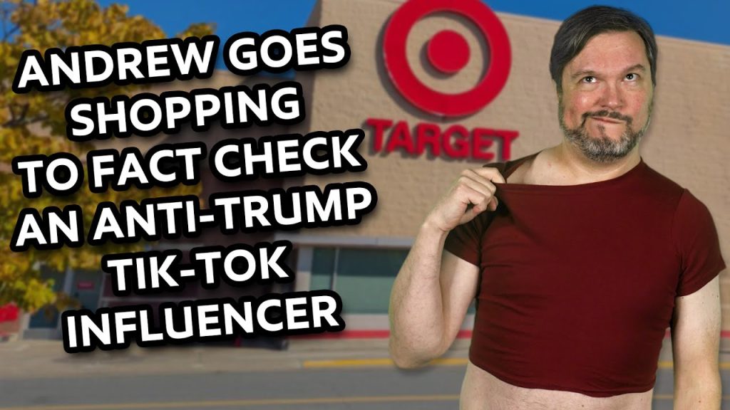 Andrew Goes Shopping To Expose a Lying Anti-Trump Influencer Andrew Goes Shopping To Expose a Lying Anti-Trump Influencer