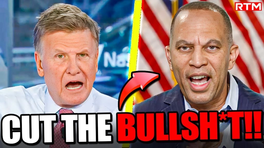 Hakeem Jeffries MALFUNCTIONS After Host Calls Him Out On Air