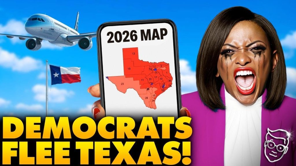 Texas Democrats FLEE State to Stop GOP From ELIMINATING Jasmine Crockett Seat | Gov: ‘Arrest Them!’