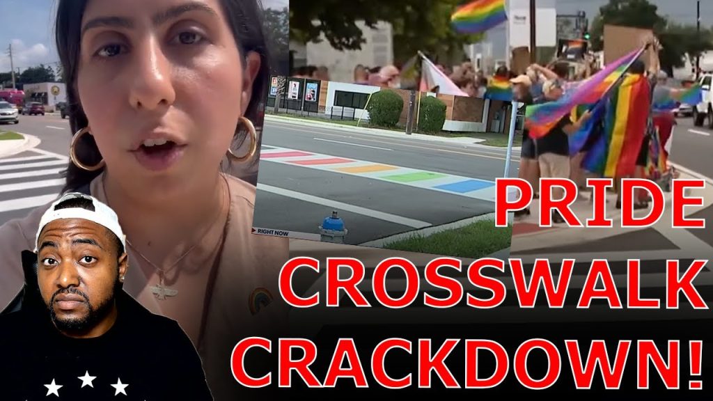 Liberals OUTRAGED Over Republicans ERASING Pride Crosswalks AFTER CRACKDOWN On Political Displays