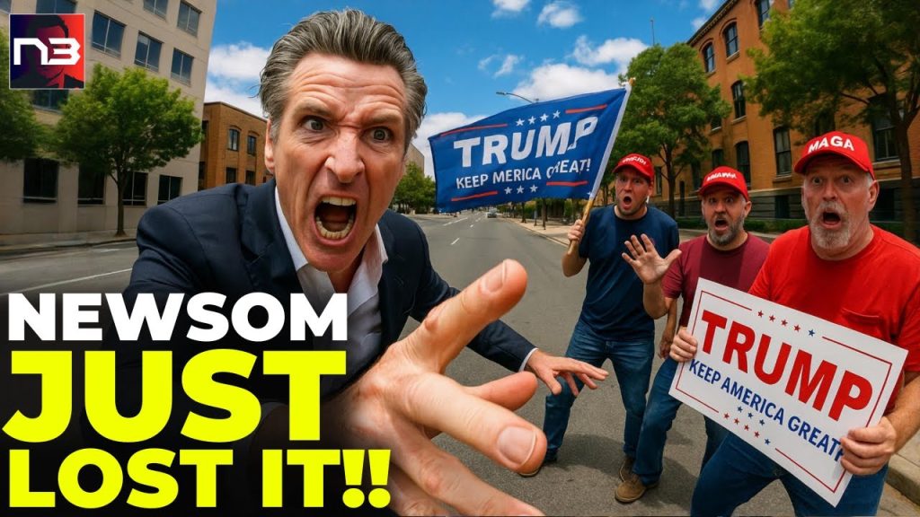 Revealed: EXACT Moment Newsom Lost Control – Watch Left Eye When He Says THESE Words!