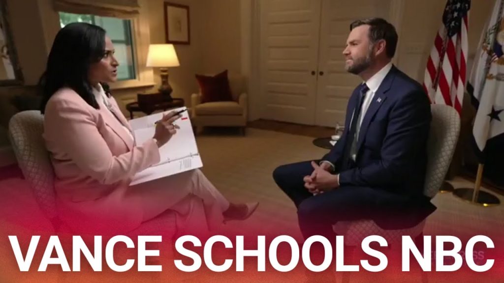 JD Vance schools NBC on illegals and MAGA’s future in must-watch interview
