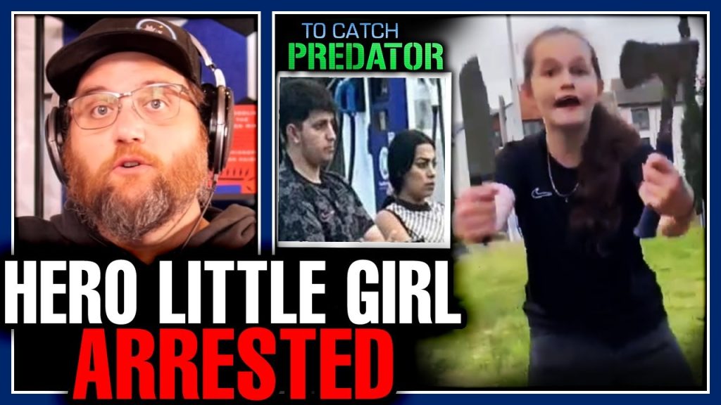 Hero Girl ARRESTED For Protecting Her Sister From Migrant With Bad Intent