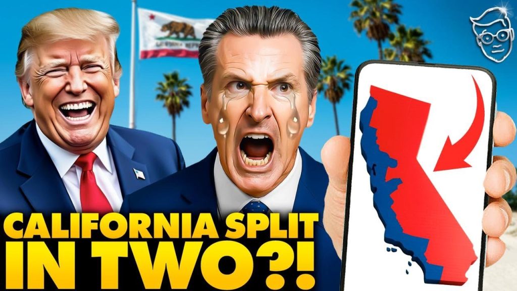 California Republicans THREATEN to Secede From Liberal Failed STATE, New Map | Newsom to Lose HALF?