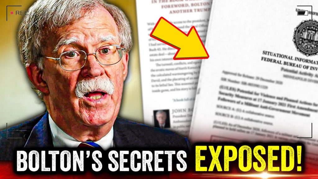 John Bolton LOSES IT After FBI RAID Reveals Shocking SECRETS!!!