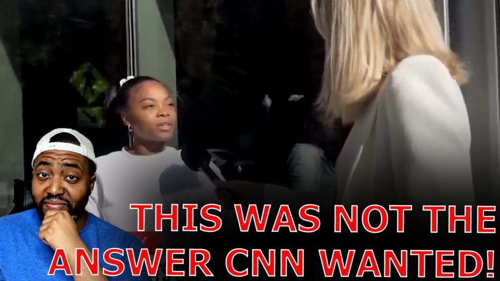 CNN Reporter SHUT DOWN After Chicago Woman GIVES HER WRONG Answers To Anti-Trump Questions!
