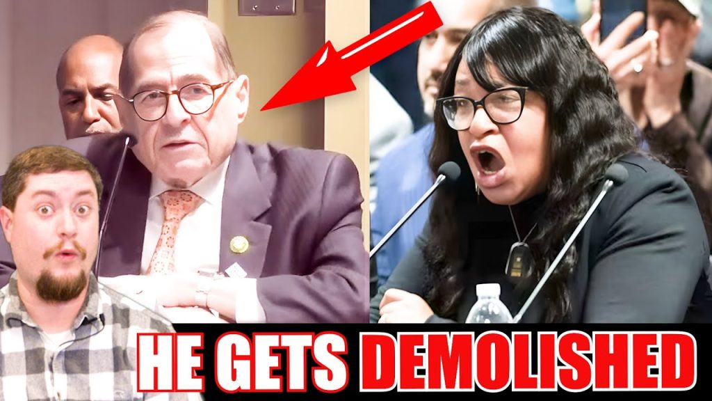 Pissed off mother goes on EPIC rant, forces Jerry Nadler to sit there & TAKE IT