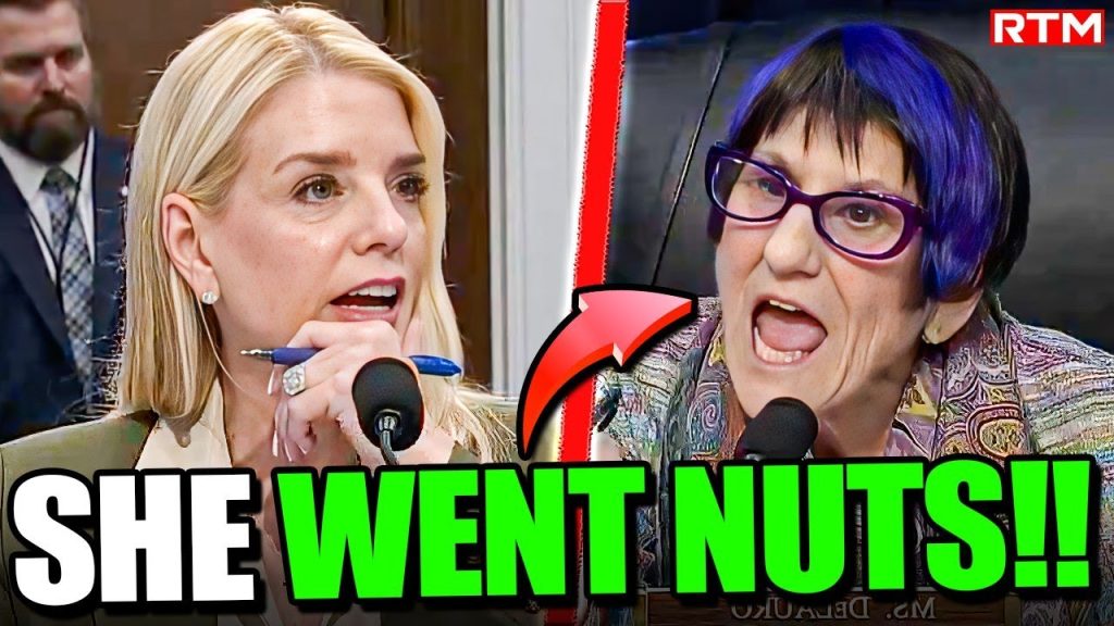 Pam Bondi RIPS APART Woke Democrat And Leaves Her Visibly Frustrated Pam Bondi RIPS APART Woke Democrat And Leaves Her Visibly Frustrated