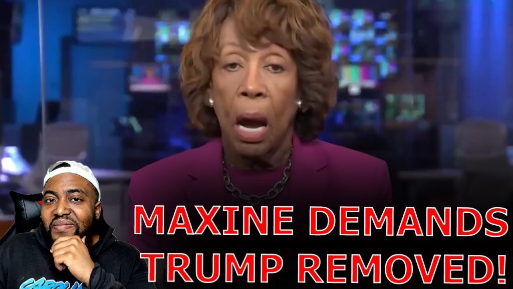 Maxine Waters DEMANDS Trump BE REMOVED FROM OFFICE With 25th Amendment For FIRING Black Fed Governor