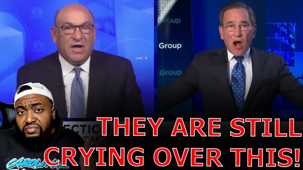 CNBC Panel GOES OFF THE RAILS After DERANGED Host GETS TRIGGERED Over Trump Firing BLS Commissioner!