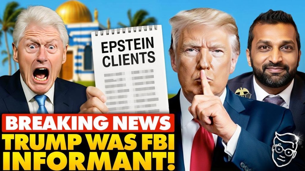 BOMBSHELL: Trump Unmasked as Secret ‘FBI Informant’ Who TOOK DOWN Jeffrey Epstein? Internet on FIRE