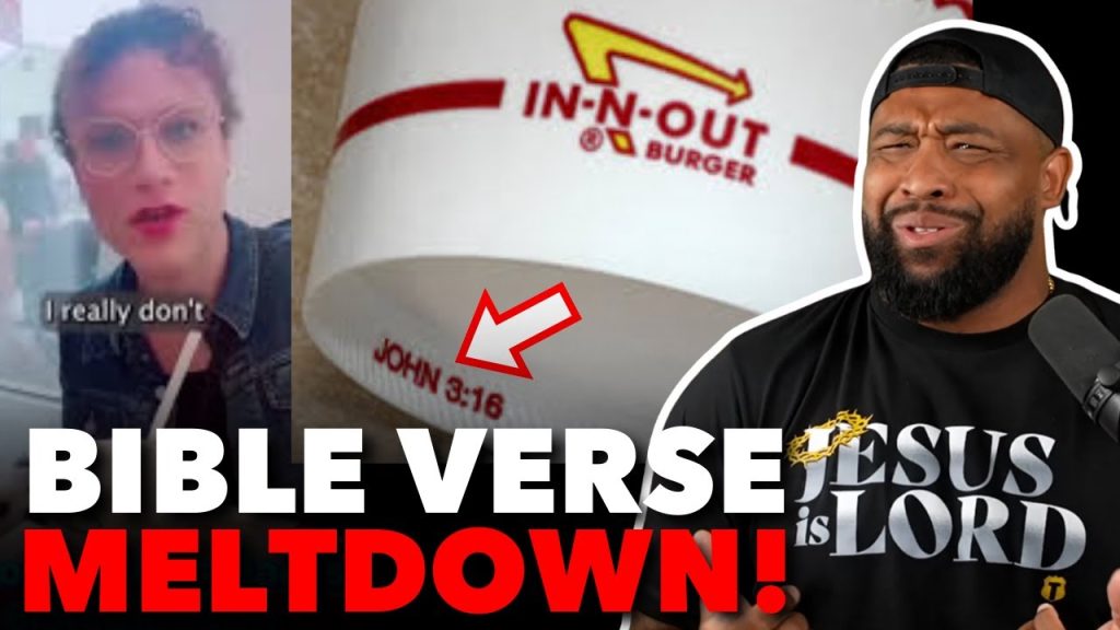 Trans Influencer CRASHES OUT Over Bible Verse on Cup At IN-N-OUT Trans Influencer CRASHES OUT Over Bible Verse on Cup At IN-N-OUT