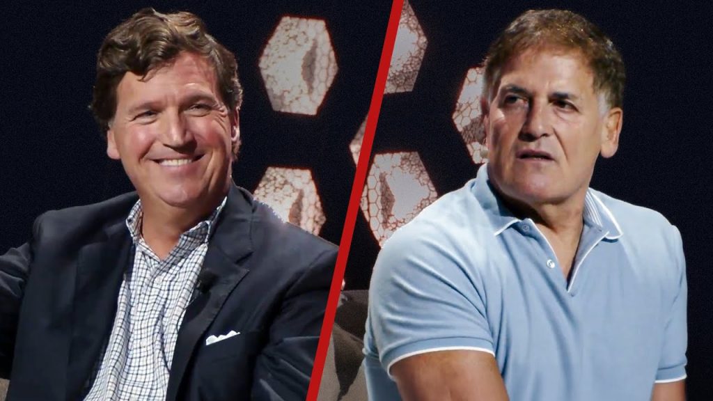Tucker Calls Out Mark Cuban to His Face, Leaves Him Speechless