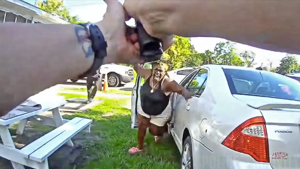 Florida Woman Gets Shot After Charging at Officer With Knife