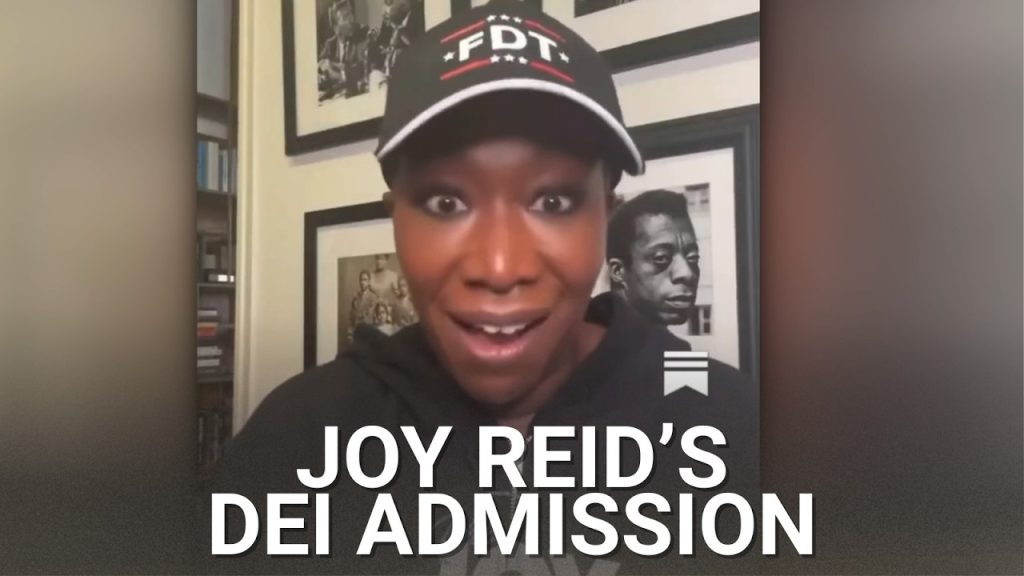 Joy Reid Hilariously Boasts she is a DEI Hire