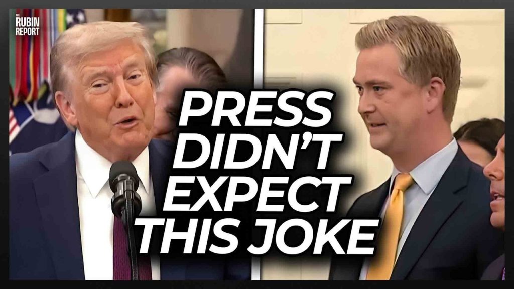 Trump Makes Press Laugh with Reaction to Fox News Question