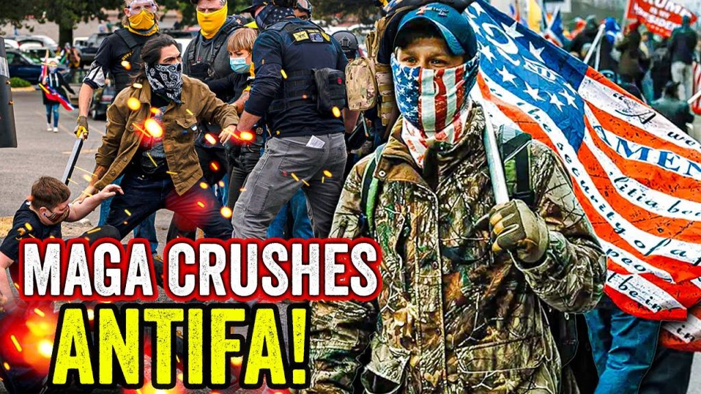 MAGA Patriots TAKE OVER Portland as Antifa Gets ATTACKED and KICKED OUT!!!