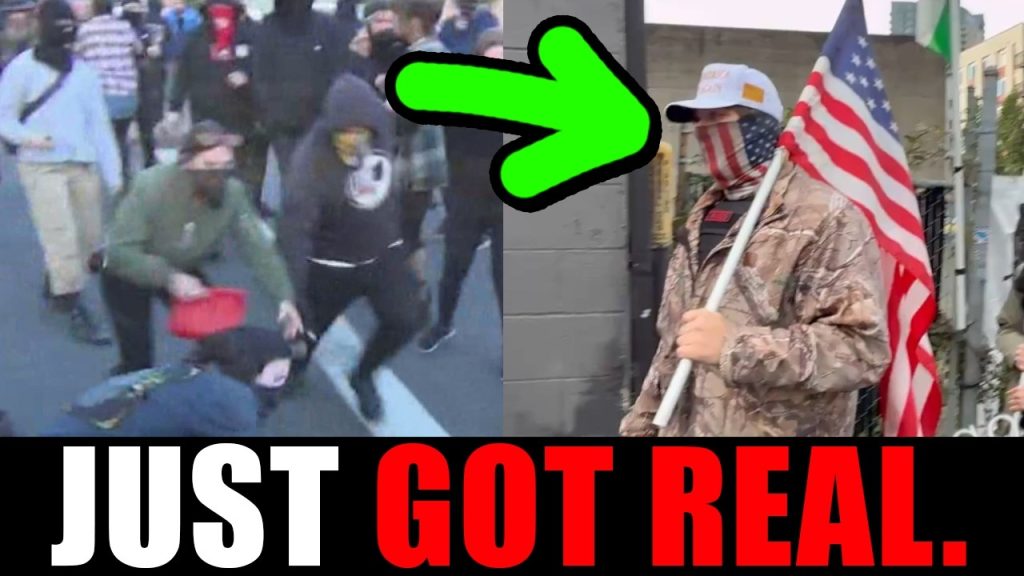Patriots TAKE OVER Portland in counter to Antifa’s street rule!!!!
