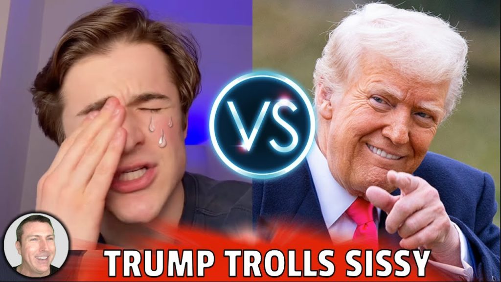 Trump Trolls Harry Sisson Causing Gen-Z TikTok Influencer to Completely Breakdown