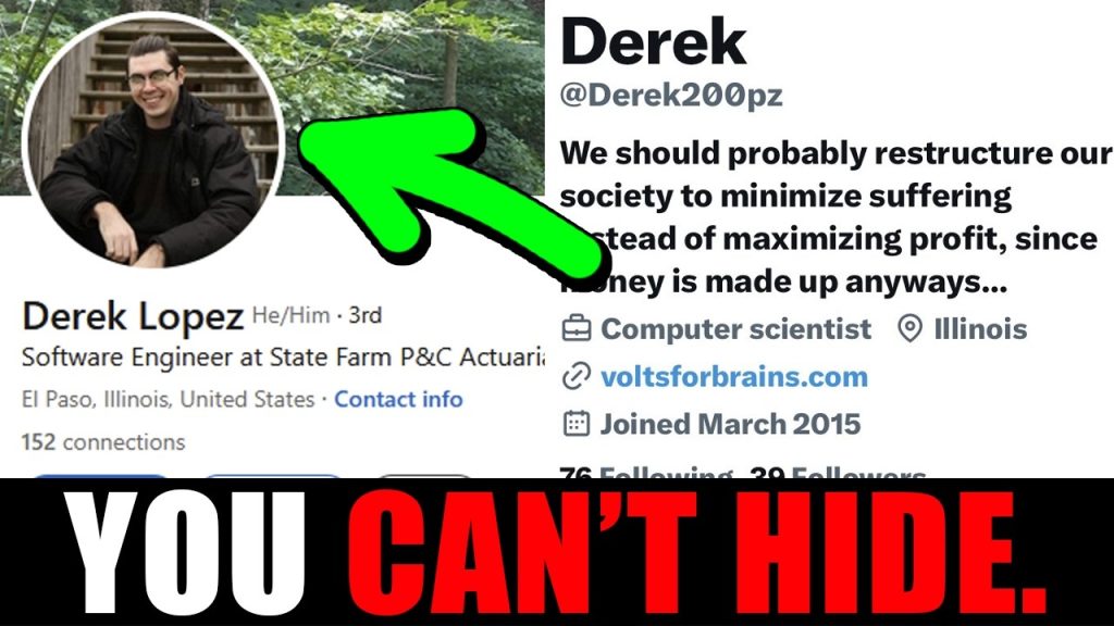 WE FOUND YOUR PROFILE, SCUMBAG!!