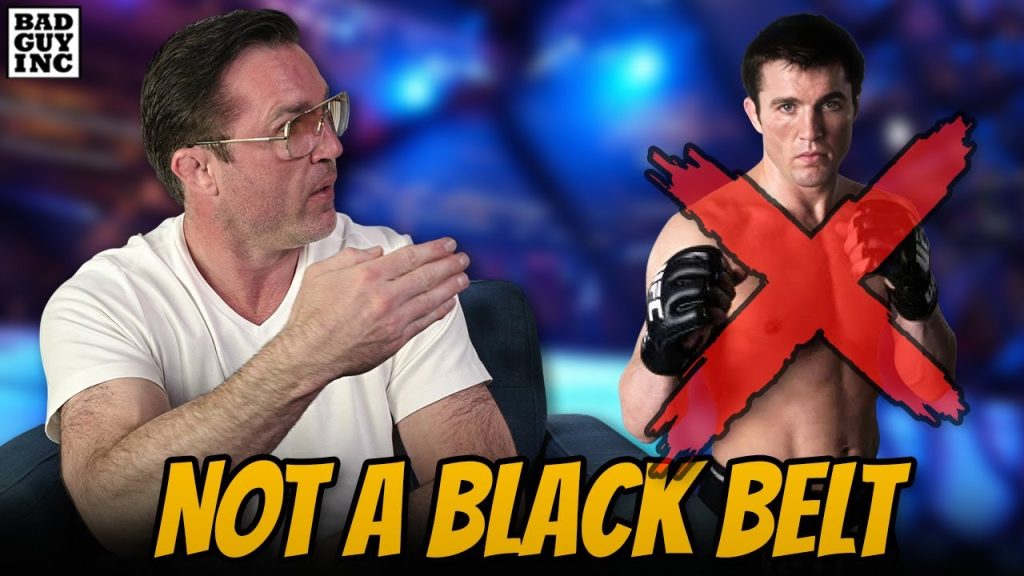 The Moment Chael Sonnen Realized he was NOT a BJJ Black Belt