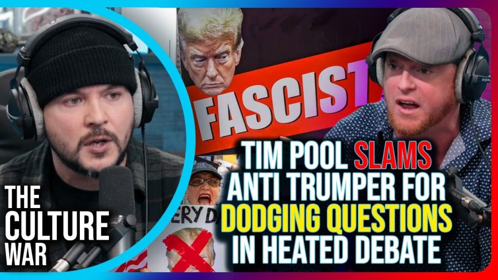Tim Pool Slams Anti Trumper For Dodging Questions In Heated Debate Tim Pool Slams Anti Trumper For Dodging Questions In Heated Debate