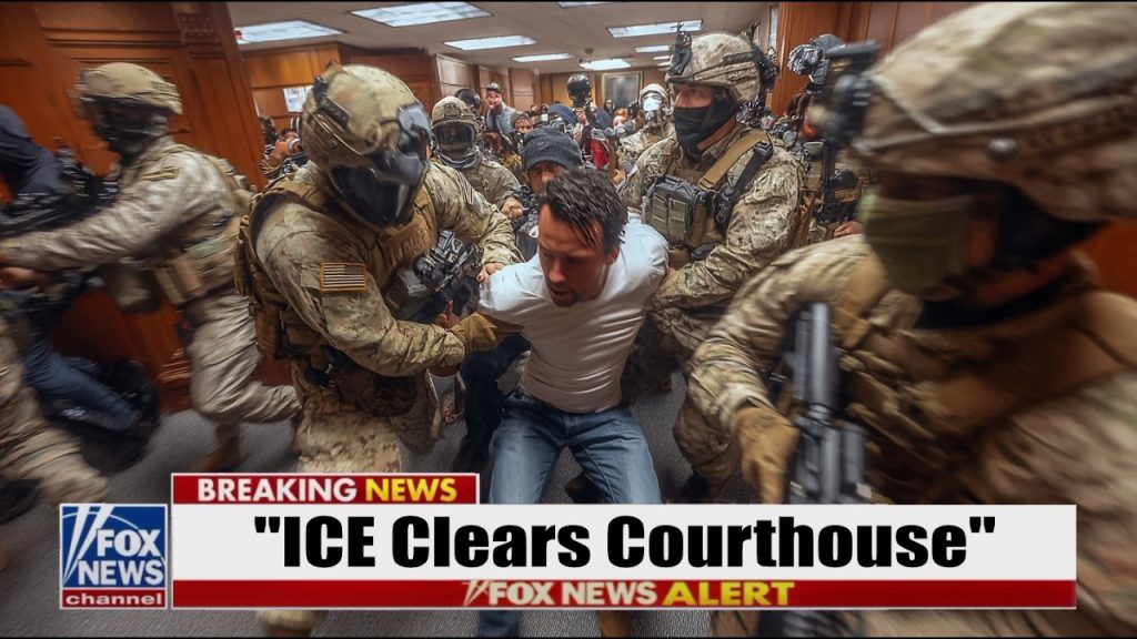 NYC “ILLEGALS” Threaten JUDGE… “Iron Fisted” MARINES CRUSH SCREAMING Mob IN COURT