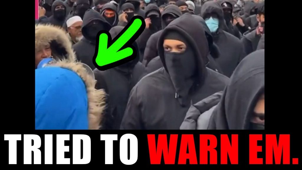 The Migrants are TURNING on the left.