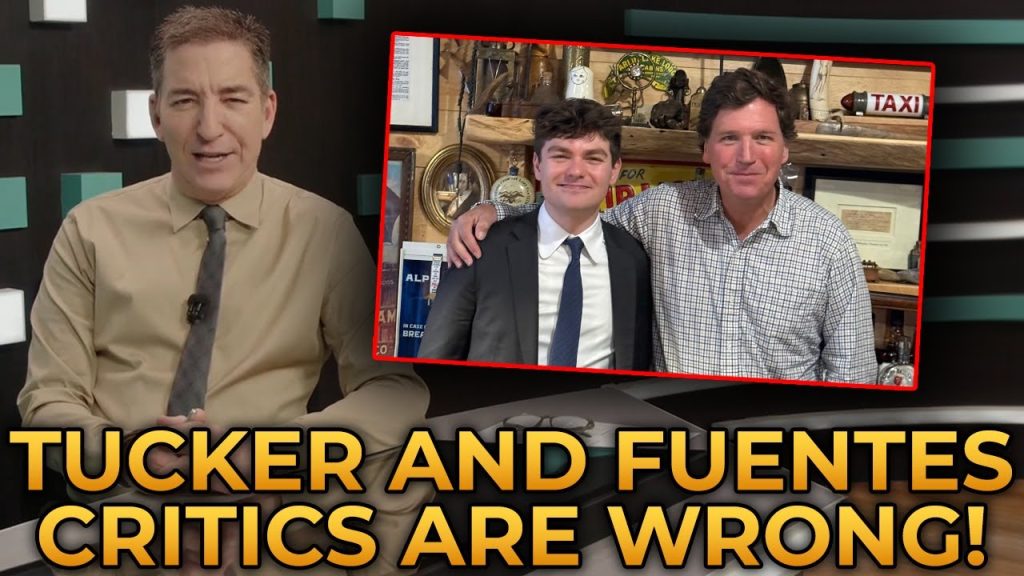 Glenn Greenwald SHREDS Zionist Critics of Nick Fuentes and Tucker Carlson