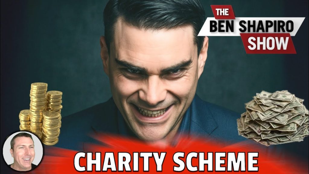 Ben Shapiro Linked To Shady “Charity” Scheme – Millions Donated but Just ,000 Went to Local Kids!