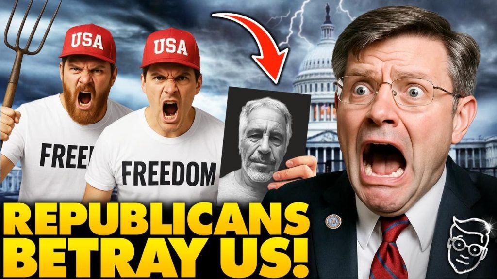 The Dark Late Night Republican Epstein Vote BETRAYAL Exposed | This Changes Everything, Burn it Down