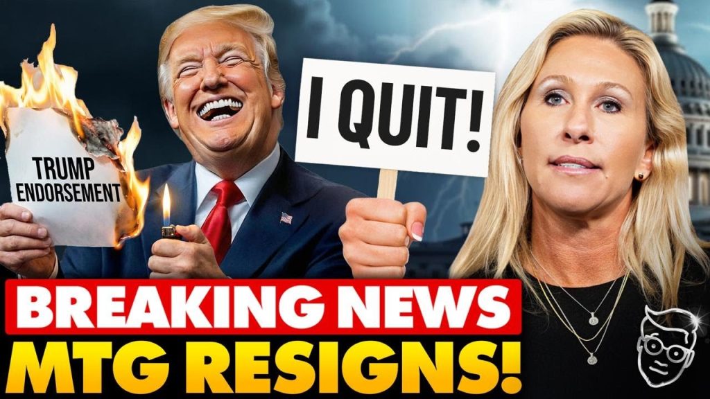SHOCK: MTG Suddenly RESIGNS From Congress After MAGA Civil War Trump | Releases Video: ‘I’m DONE’