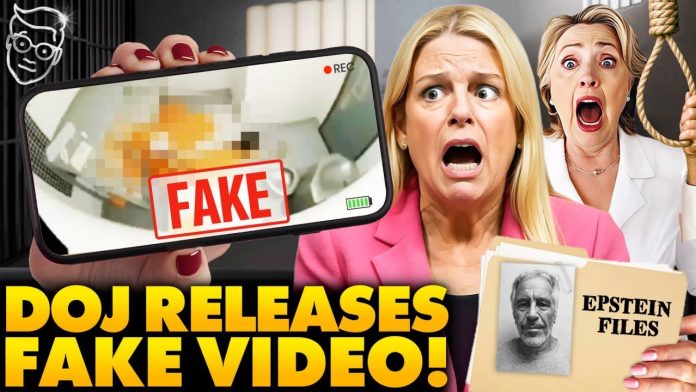 DOJ Releases SHOCK Video of Jeffery Epstein ‘KILLING Himself’ in Cell | Internet EXPLODES, But Then…