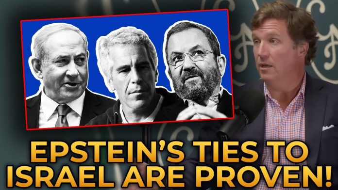 Tucker Carlson EXPOSES Epstein's Ties to ISRAEL and Intelligence Services