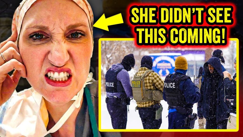 Deranged Nurse Just THREATENED Federal ICE Agents, Then THIS HAPPENED …