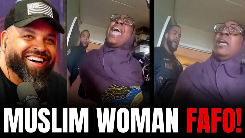 Muslim Woman FAFO when she tells Cops She’s Above the Law!