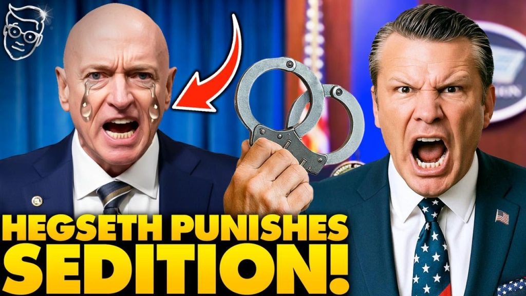 Pete Hegseth Announces Severe Military Punishment for Mark Kelly for Ordering Troops to BETRAY Trump