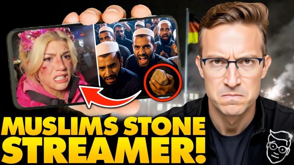 Feminist Lib Tries To Prove Islam is ‘Peaceful’ By Walking With Muslims, Gets Stoned LIVE on Stream