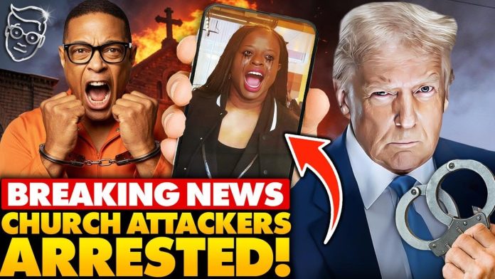 🚨IT'S HAPPENING: Trump FBI Starts Mass Arrests of BLM Mob Leaders for ATTACKING Church! 'In Tears…'