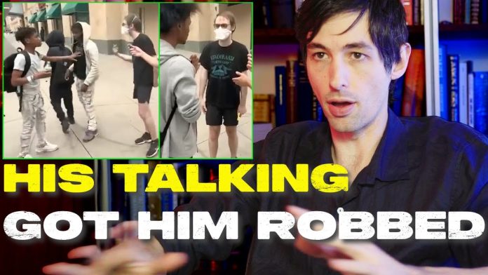 Leftist ROBBED Live on Camera After Saying White People DESERVE to Be Robbed