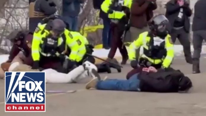 JUST IN: Police arrest 50+ anti-ICE protestors in Minneapolis