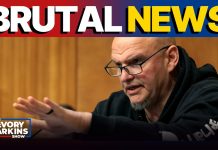 Senator Fetterman drops BRUTAL NEWS for Democrats Senator Fetterman drops BRUTAL NEWS for Democrats