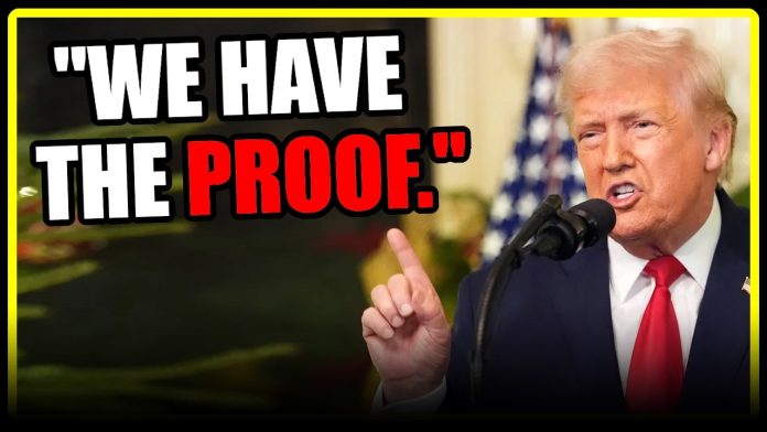 We just CAUGHT them RED HANDED.