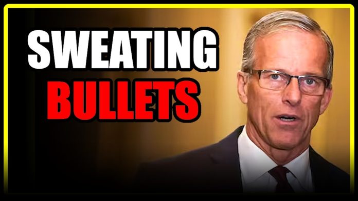 Thune is in HOT WATER.