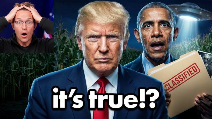 Trump Just Confirmed Aliens Are REAL: 'Obama Leaked Classified Information...'