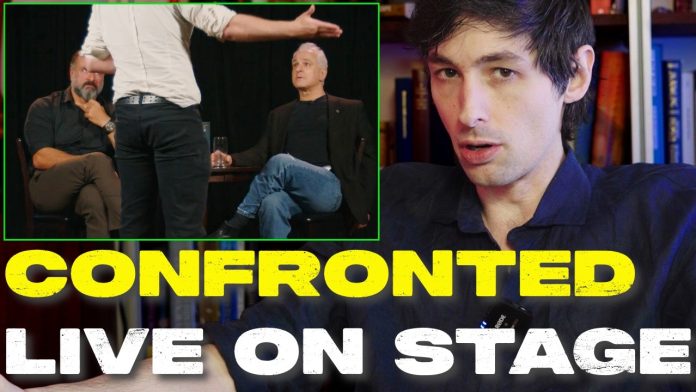 Triggered Cameraman CONFRONTS Peter Boghossian Live On Stage Over Immigration